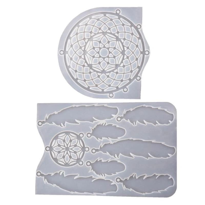Structure Wall Decoration Silicone Mold Dream Catcher DIY Craft Jewelry