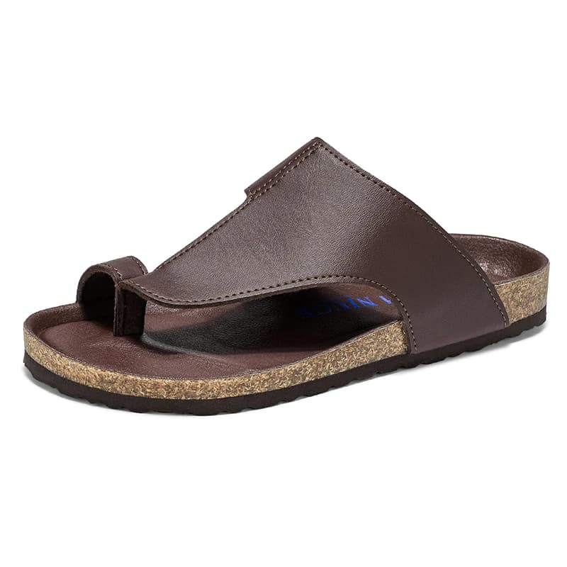 Estate Plus Big Size 48 49 Pantofole in sughero Uomo Donna Zoccoli Infradito Sandali casual in pelle microfibra Unisex