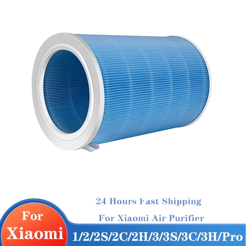 Filtro dell'aria per purificatore d'aria Xiaomi Mi 1 2 2S 2C 2H 3 3S 3C 3H, filtri HEPA di ricambio Mijia, blu, verde, grigio, viola