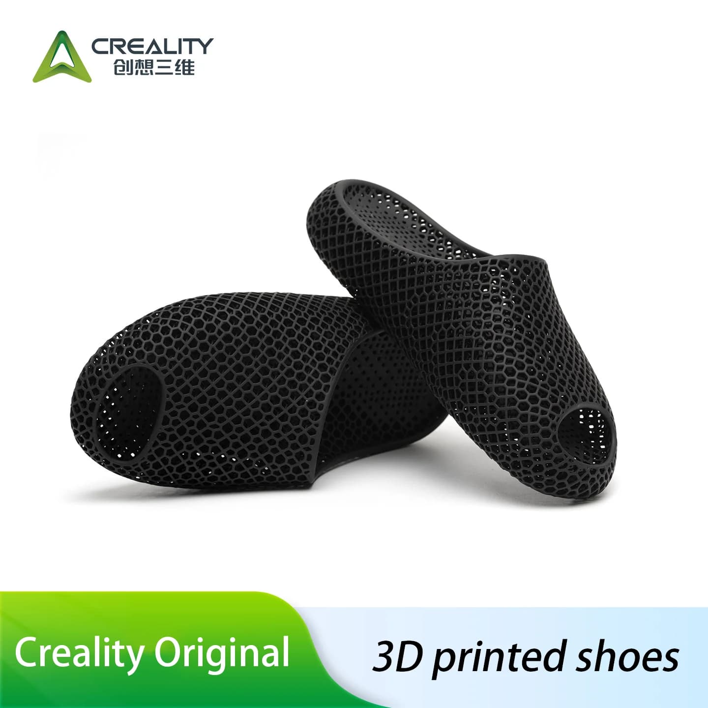 Creality Original 3D Printed Shoes Integrated Lightweight Outdoor Casual Shoes Photosensitive Resin Lattice Design Slippers