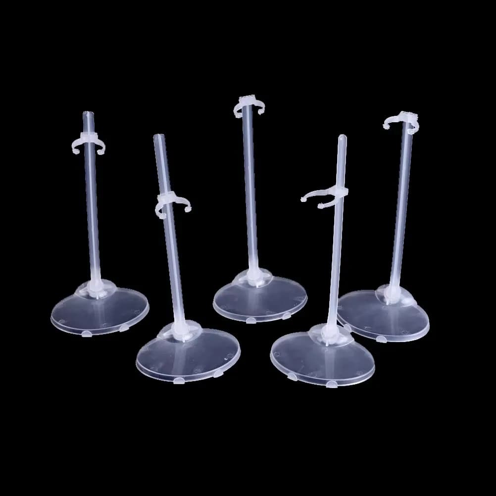 5 pezzi regalo in plastica manichino modello espositore supporto per bambola espositore per bambole Barbie casa delle bambole giocattolo per ragazze