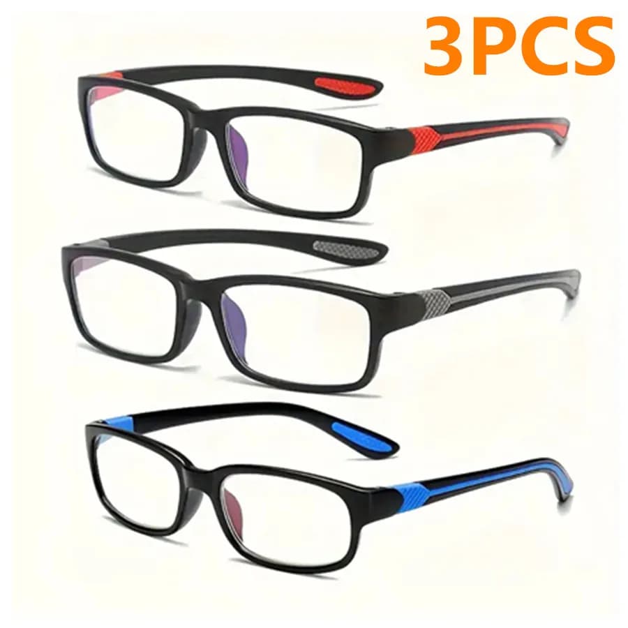 3/1 PCS Sport Reading Glasses Man Woman - Comfortable and elegant presbyte readers with polycarbonate lenses, wholesale
