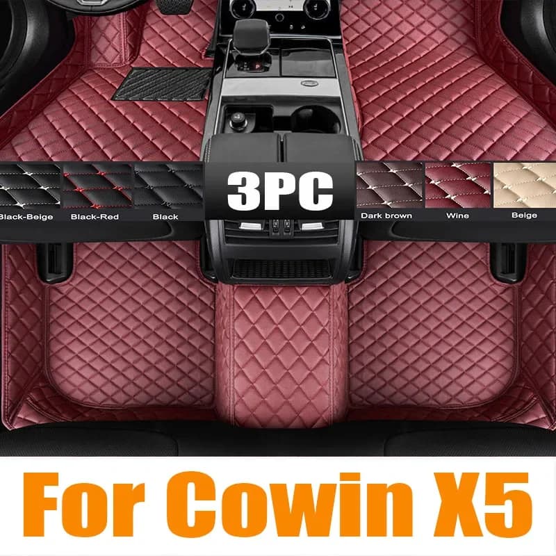 TPE Tappetini Auto Personalizzati Per Cowin X5 2017 2018 2019 2020 2021 2022 2023 2024 Tappeto Impermeabile Accessori Per Interni Auto 0531