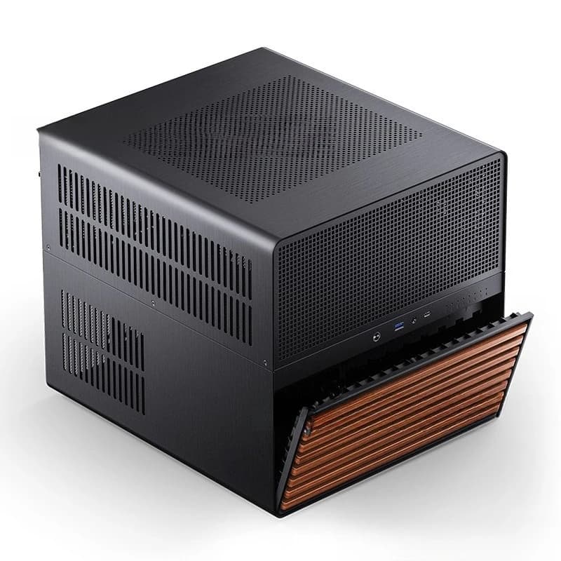 N5 black NAS chassis ATX main board 12 disk office network storage desktop chassis