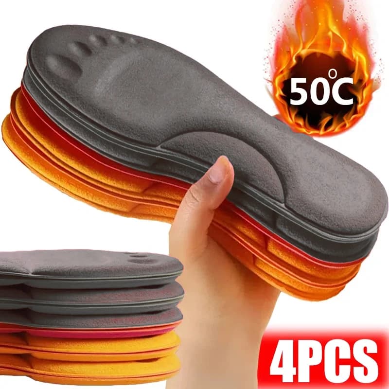 4D Massage Hot Fleece Shoe Solette Super Soft Latex Sports Socket for Feet Running Basket Shoe Sole Orthopaedic arch support