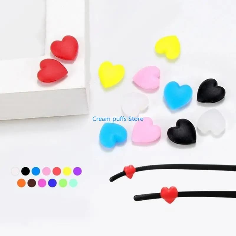 Clip per orecchio in silicone antiscivolo per occhiali da 50LE 10 paia per accessorio sportivo antiscivolo