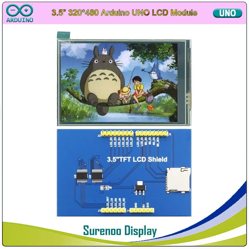 3.5 "inch 320*480 TFT LCD Display Module ILI9486 Controller Touch Panel resistive for Arduino UNO Mega2560