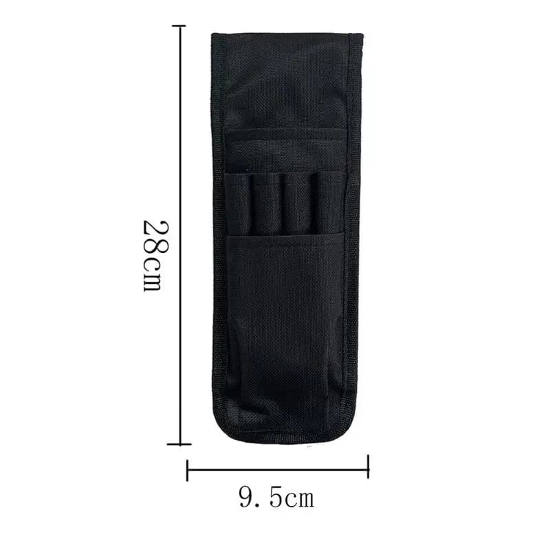 1Pcs Durable Oxford Cloth Black Multi-Pocket Tool Belt Pouch Bag For Portable Electrician Tools Pen Scissors Organizer Gift