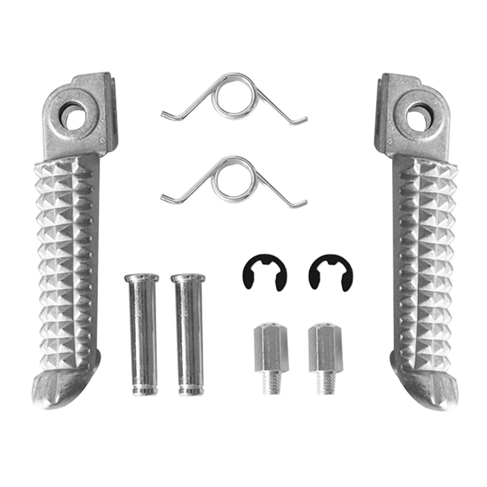 Pedane Poggiapiedi Moto Accessori per Kawasaki NINJA 400 ZX-4RR Yamaha MT09 MT07 R1 R6 R3 R15 R25 FZ1 FZ6