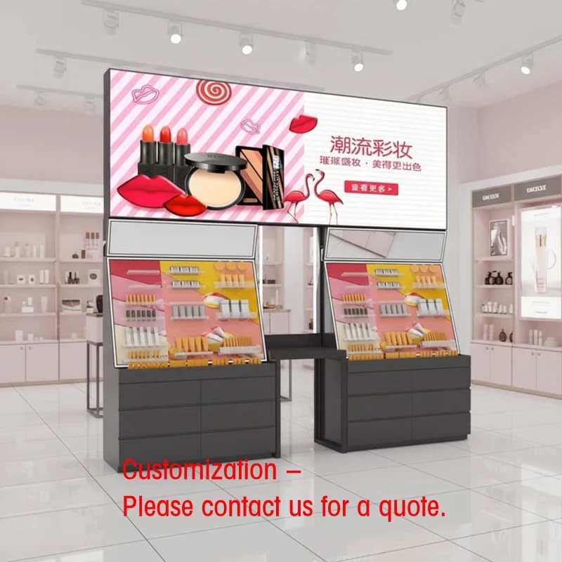 Espositore Moderno per Smalti Personalizzato, Nuovo Espositore alla Moda per Cosmetici, Espositore per Prodotti per la Cura della Pelle e Bellezza