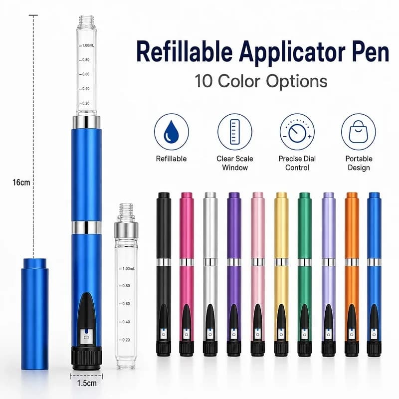 Best Price V2 Pen/ Injector Reusable 3ml Cartridge Sub Bottle ;;Compatible Precise Dose Control Lilly Pen Beauty Injection Tool