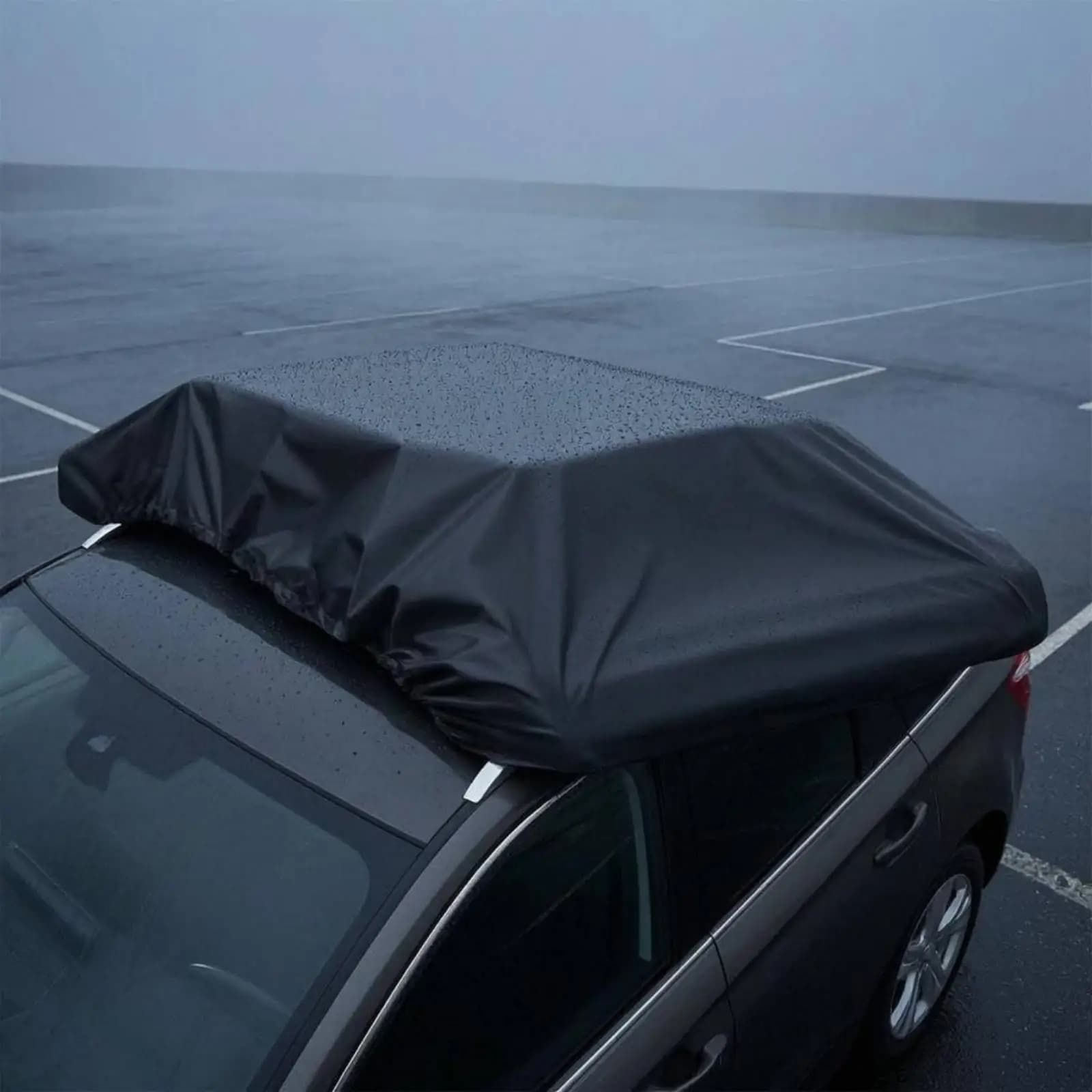 Three Layer Insulated Vehicle Protective Cover Waterproof Roof Cargo Luggage Box Dust Guard for Outdoor