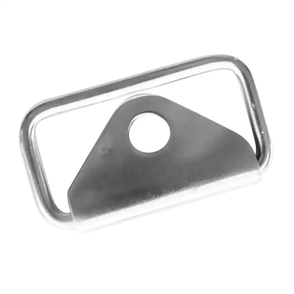 Anello di ancoraggio in acciaio inossidabile argento Punto di ancoraggio durevole Hardware di ancoraggio per carichi pesanti per l'organizzazione della barca del furgone del veicolo