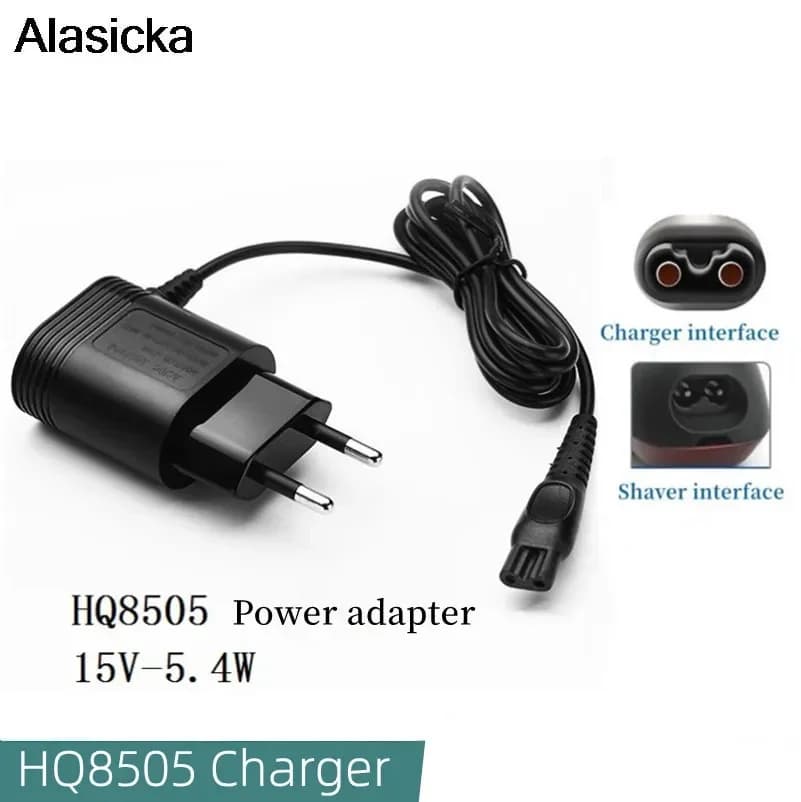 15V 5.4W HQ8505 Razor Blade Charger for Philips Razor Series1000 3000 5000 7000 9000 HQ7100 HQ7120 RQ360 RQ1150 EU Plug Charger