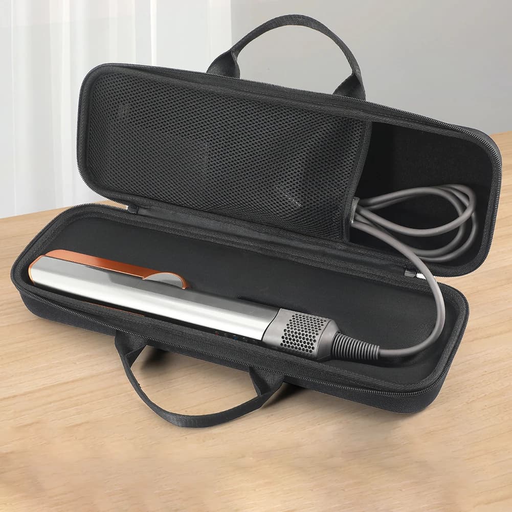 Durable shockproof case, portable travel bag, waterproof, scratch-resistant, for Dyson Airstrait/Corrale hair plate