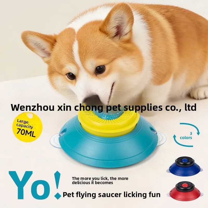 Dog fooddispensing toycat and dog slow-eating bowl,interactive licking tray toysniffing bowlslow-eating device for dogs and cats