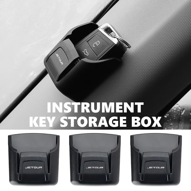 Universal Car Dashboard Key ID Card Storage Box Accessorie For Jetour X70 PLUS‌ FL‌ Shanhai L9 T2‌ T1 T2 i-DM X50‌ G700‌ X‌