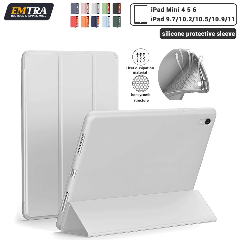 Per iPad Custodia per iPad 10a generazione Pro 12.9 4a 5a 6a Pro 11 2a 3a 4a Air 4 5 10.9 iPad 10.2 7a 8a 9a 10.5 9.7 mini 6 Cover