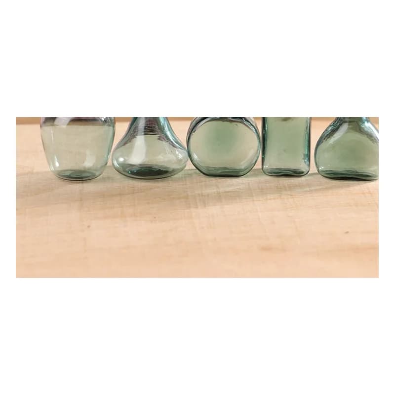 1Pc 1:12 Casa delle bambole in miniatura Vaso di vetro Arranger di fiori Vaso di stoccaggio Vaso di fiori Decorazione del giardino di casa Accessori per la casa delle bambole