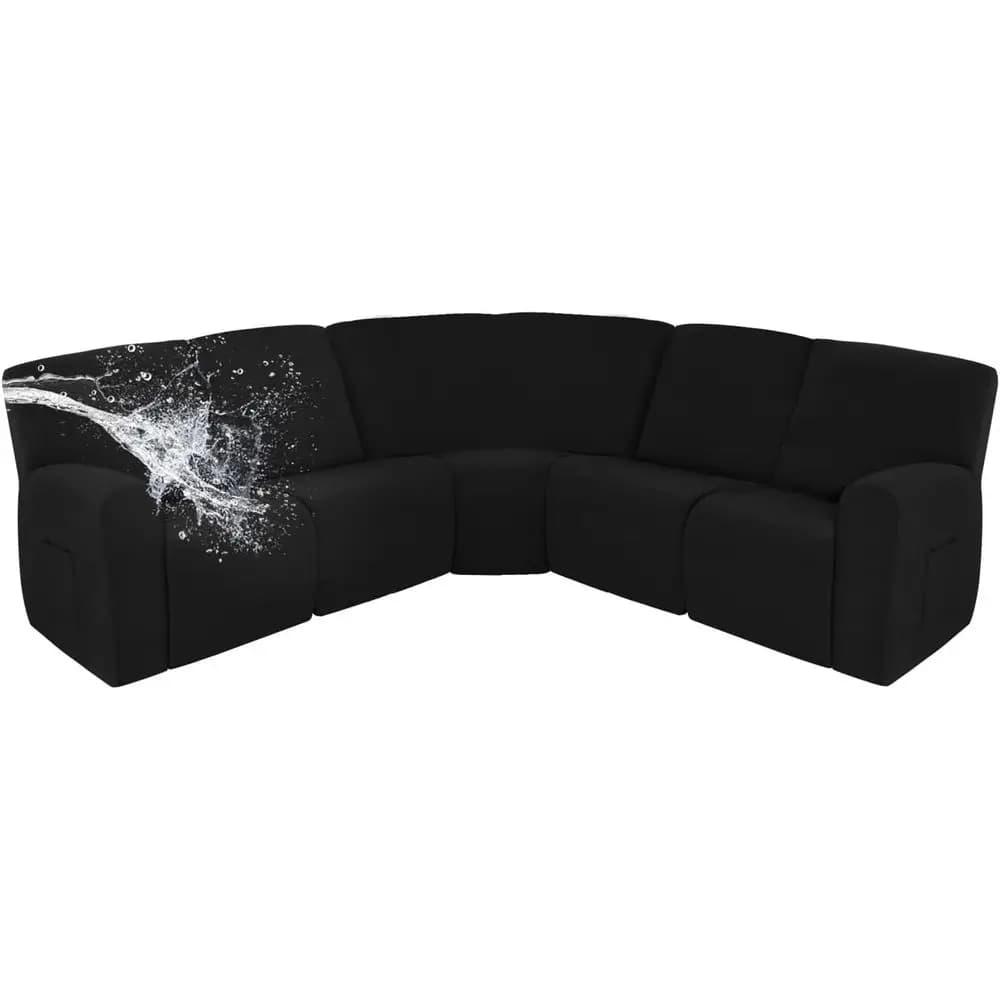 100% Waterproof Reclining Cover, Elasticized Lining for Reclinable and Comable Sofas, Large Size L Furniture Protection