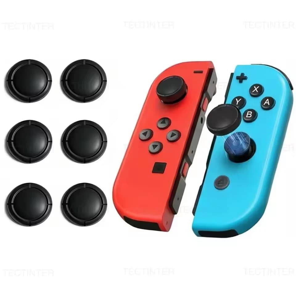 Cappucci di ricambio per impugnatura analogica 3D per Nintendo Switch/OLED/Lite Controller Pulsante di copertura joystick per accessori NS Switch