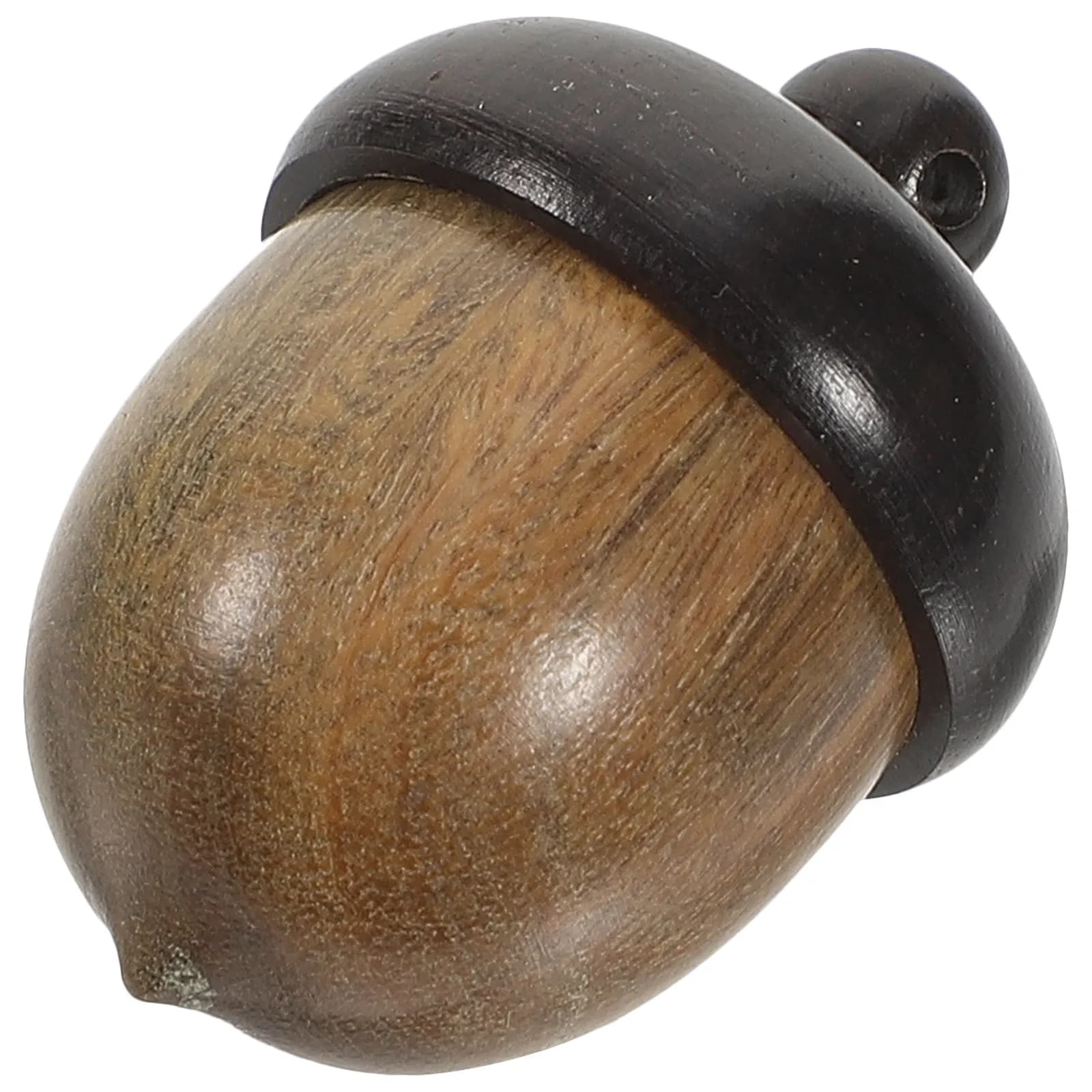 1 Pezzo Ciondolo in Legno a Forma di Noce Apribile, Diffusore Aromatico Multifunzionale, Piccolo Contenitore Raffinato, Accessorio Chic per Donne Fai-da-Te