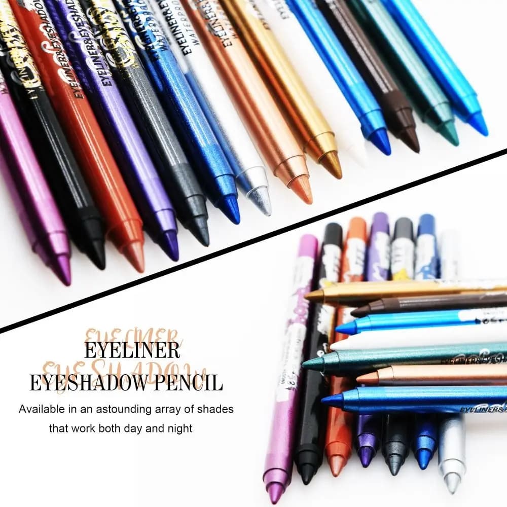 Long-Term Fashion Eyeliner Pen For Eyeliner Shading Pen with Waterproof Colorful Eyeliner Pen