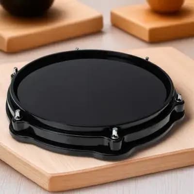 Tappetino per Pratica di Batteria in Gomma Eva, Pad Silenzioso per Riduzione del Volume, per Pratica Domestica, Accessorio Essenziale per Batteristi Principianti