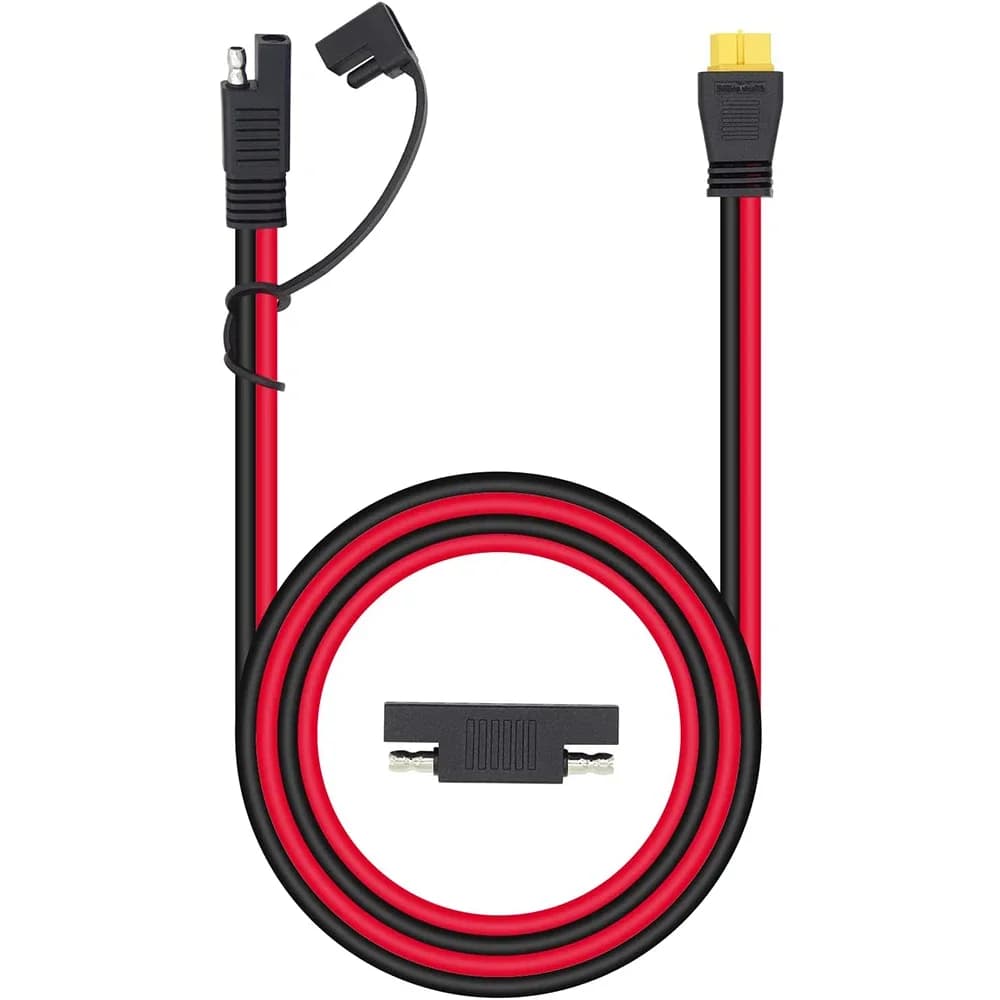 100 centimetri 12AWG SAE a XT60 Connettore Femmina Cavo di Prolunga Connettore SAE per RV Barca Batteria Pannello Solare Centrale Elettrica Portatile