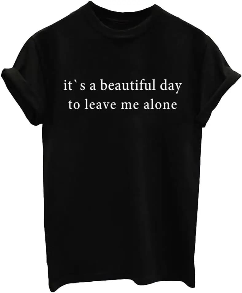 Letter Print Short Sleeve O Neck Women T Shirt Top