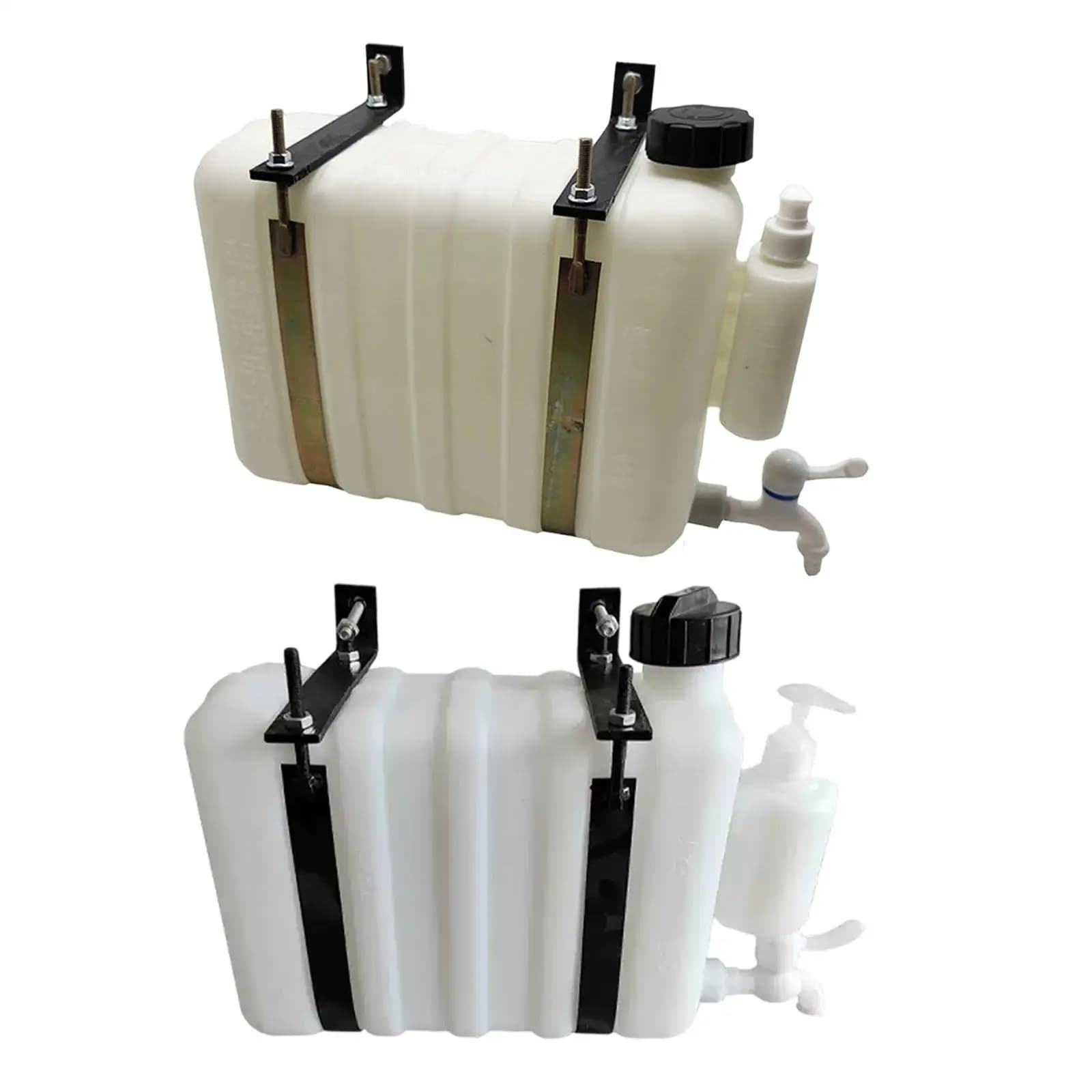 Dispenser di Sapone Portatile con Serbatoio Sospeso, Contenitore Resistente per Camion, Rimorchi e Cantieri