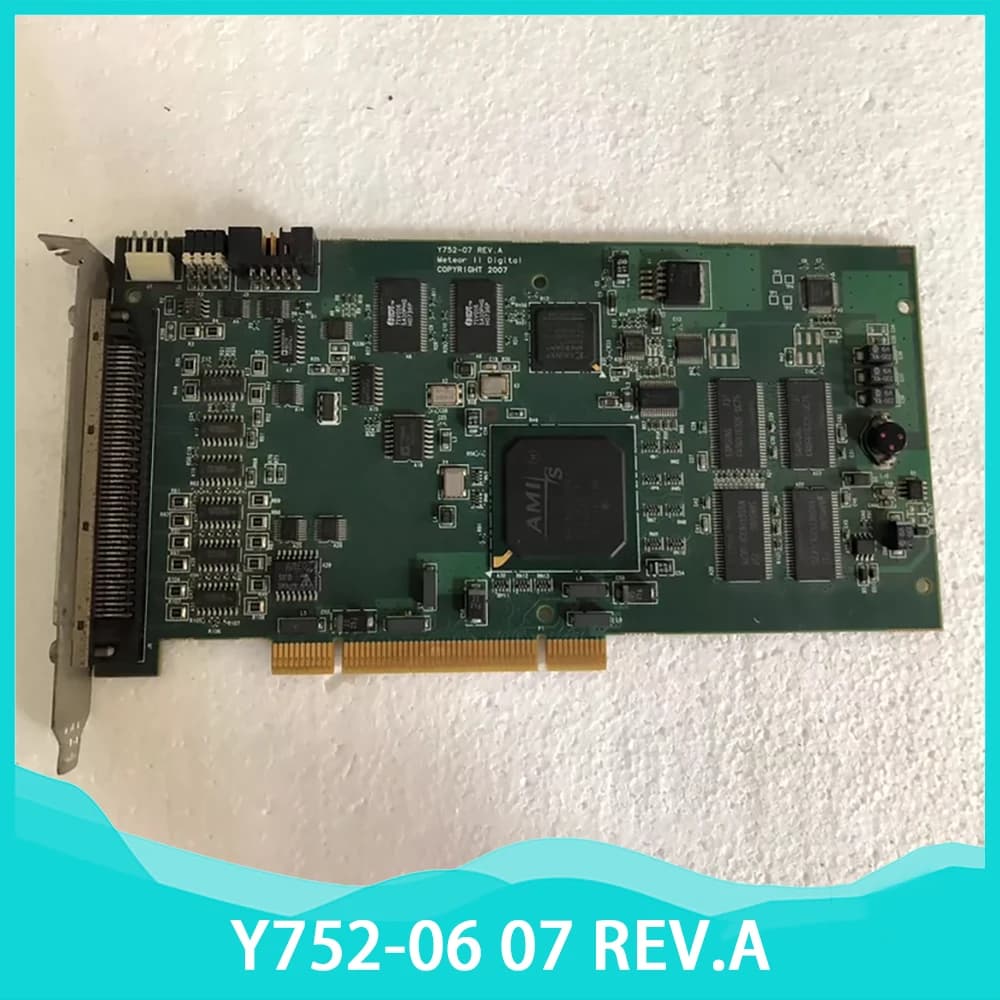 Y752-06 07 REV.Una scheda di acquisizione Y752-06 07