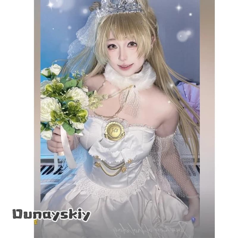 aBc01 2026 Kotori Minami‌‌‌ Cosplay Costume Anime LoveLive! New Sweet Lolita Dress Headwear Props Wig Halloween Carnival Uniform