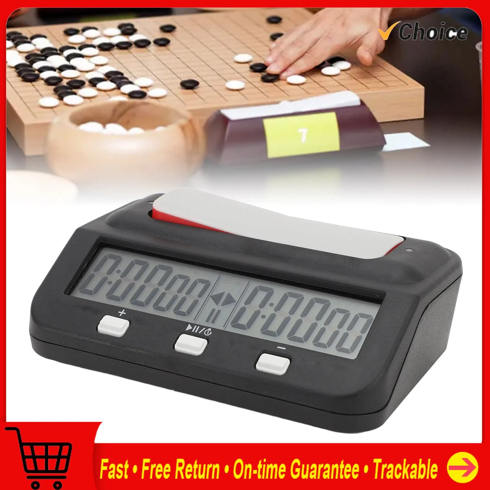Orologio per scacchi Timer per scacchi portatile Timing digitale professionale Timer per scacchi per partite di scacchi Go Gioco di scacchi
