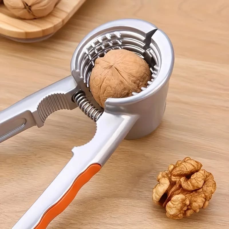 1pc Multifunzionale Apriscatole per Noci e Frutta Secca, Crepe Efficientemente Noci, Nocciole - Utensile da Cucina per Cottura e Snack