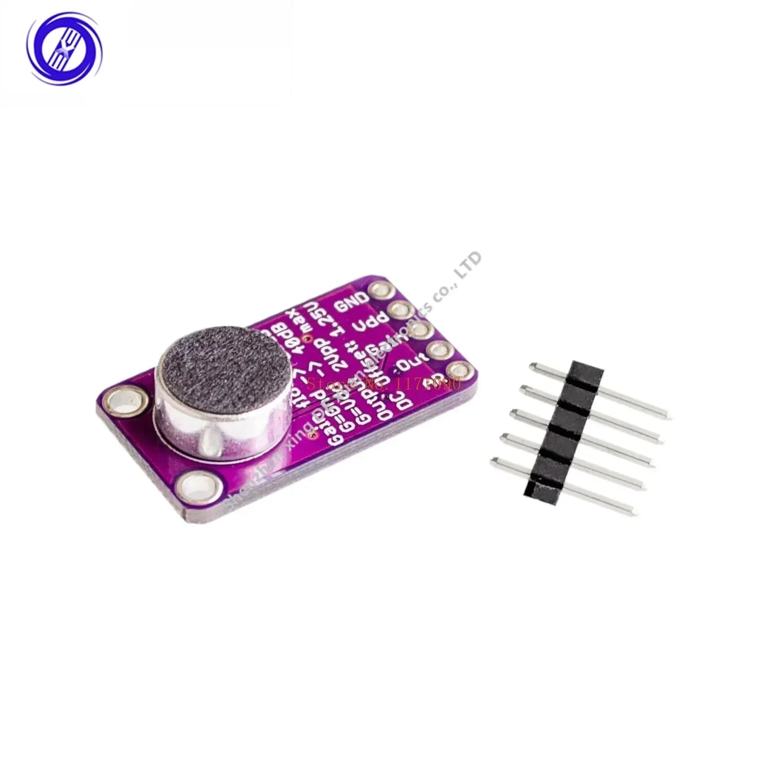 1 pz MAX9814 modulo amplificatore per microfono a elettrete stabile controllo del guadagno automatico per arduino