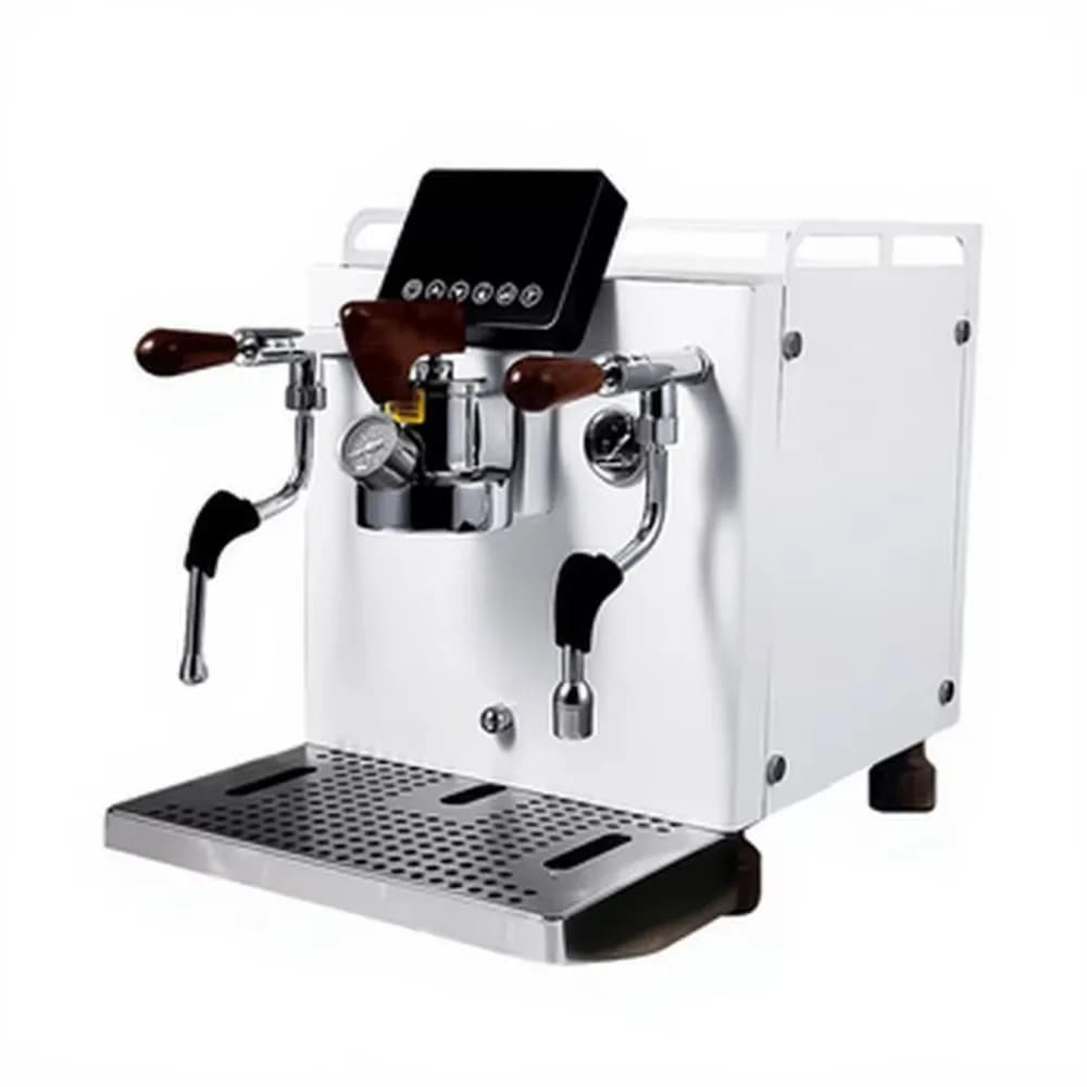 Commercial Espresso Machine, 9 Bar Rotary Pump, E61 Group Head, 3000W Double Boiler, Professional Coffee Maker