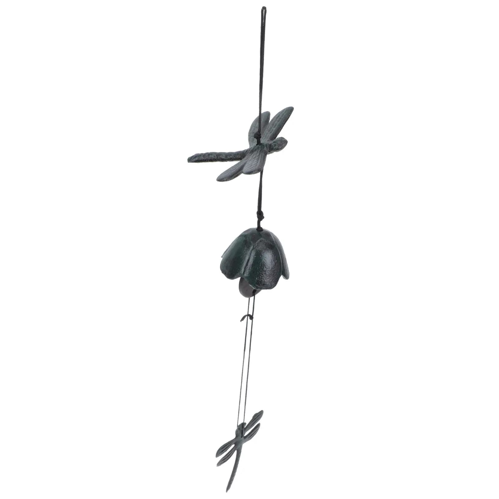 Japanese Style Cast Iron Wind Bell Hanging Decor Balcony Garden Metal Wind Chime Creative Pendant Japanese Style Wind-Bell