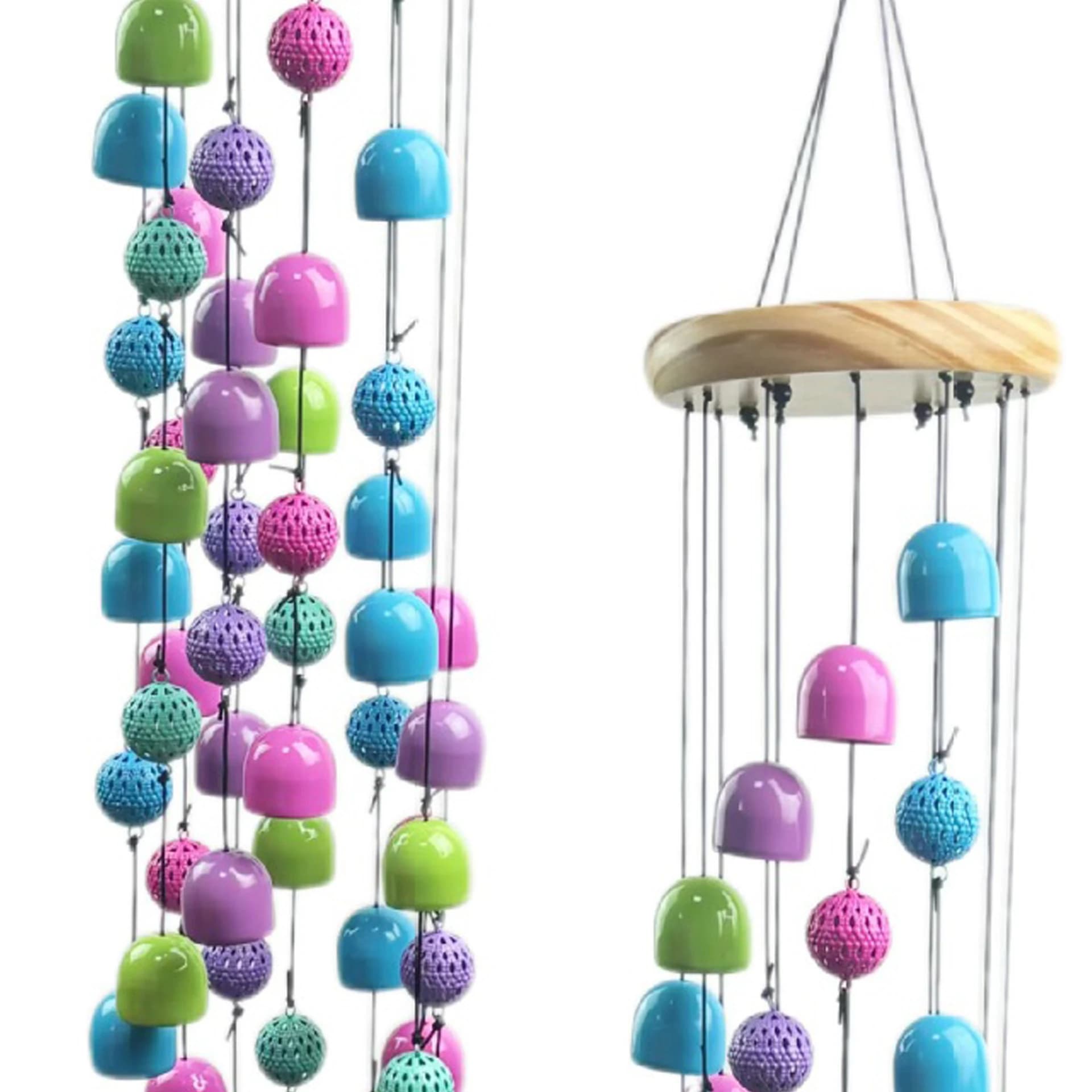 Metal Wind Chime Ornament Home Decorative Hanging Ornament For Garden Outdoor Use