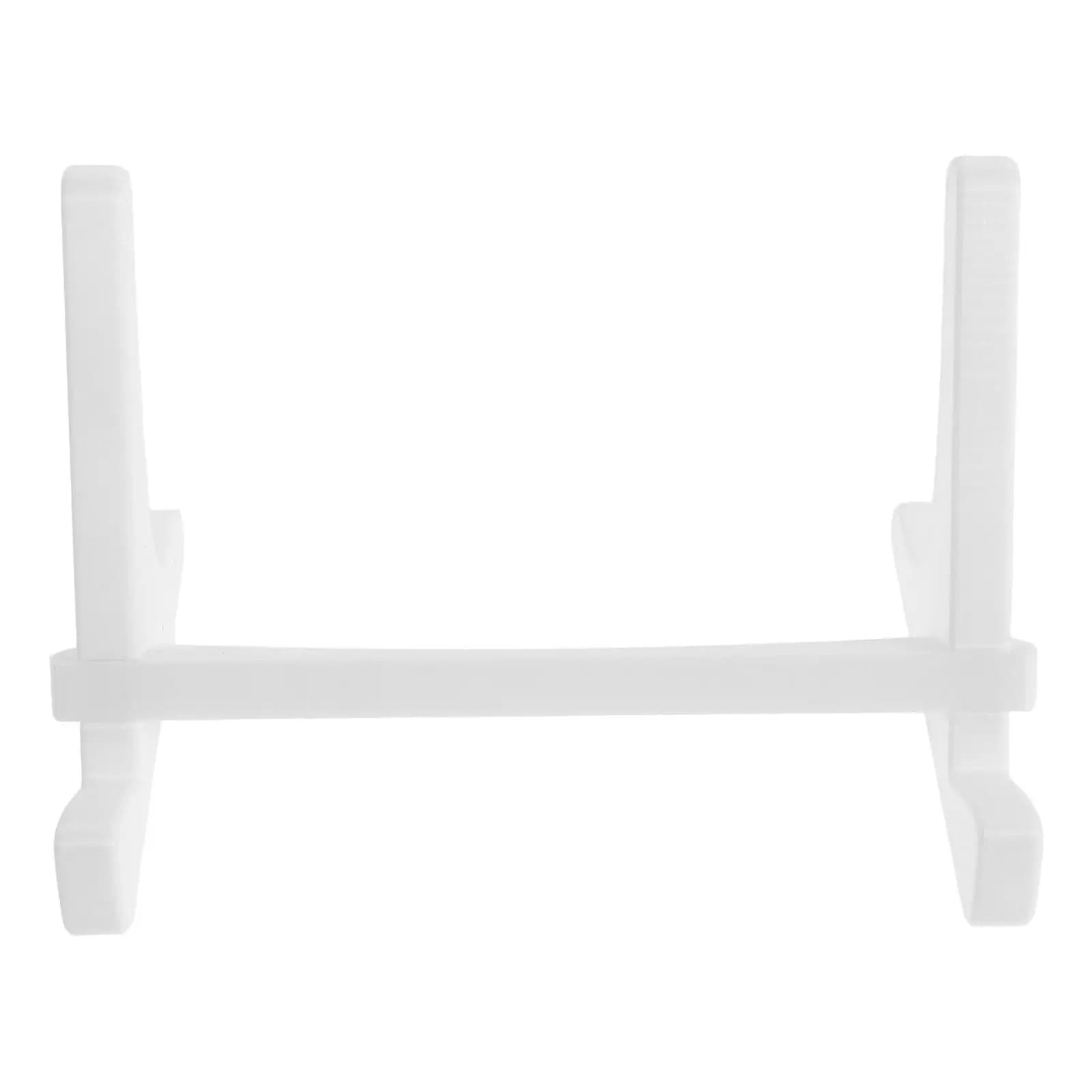 Keyboard Display Stand White Detachable Stable Ergonomic for Desktop Office Home Laptop Keyboard Organizer Storage Shelf