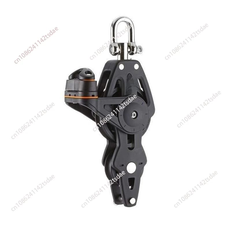 35mm wheel diameter 8mm wire diameter single wheel/extended/ring buckle/clip rope + marine bearing pulley