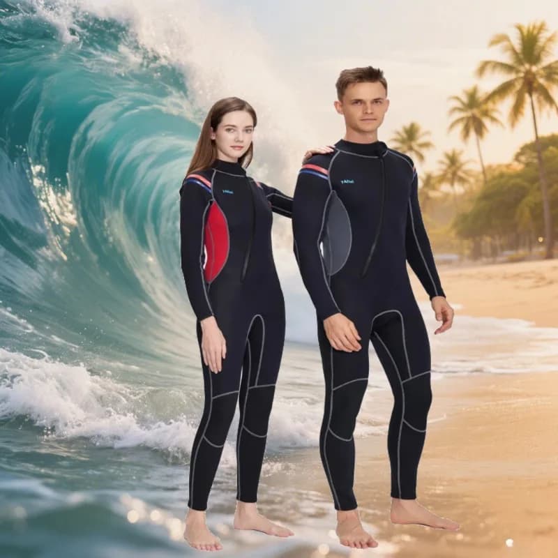 3 mm long sleeve unisex mute, hot, cold-resistant, for diving, surfing, snorkeling, winter swimming