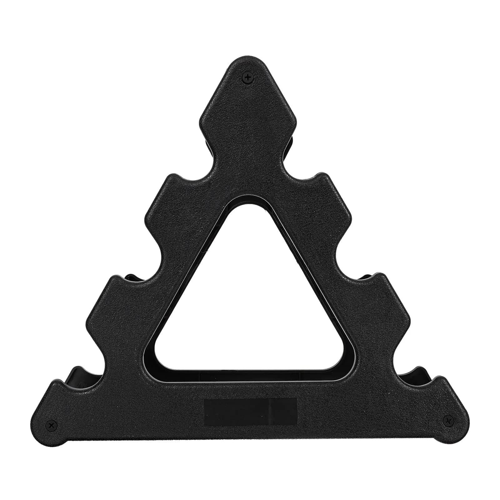 Heavy Dumbbell Rack Barbell Holder Floor Stand Black Small Weight Plate Storage