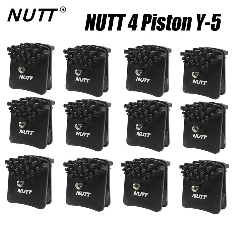 NUTT 4 Pistone Y-5 Pastiglie Freno Ceramica Dissipazione del Calore Freno A Disco di Raffreddamento Elettrico E-Bike Scooter Pinza Idraulica Parti di Biciclette