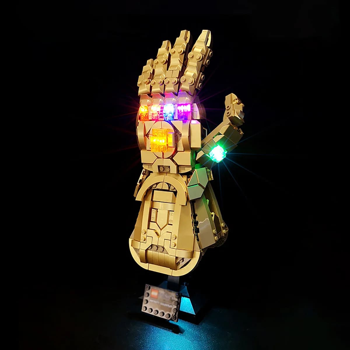 LYBMTWF LED Light for Lego 76191 Marvel Infinity Gauntlet Decorative Lights Your Model (No Building Blocks)