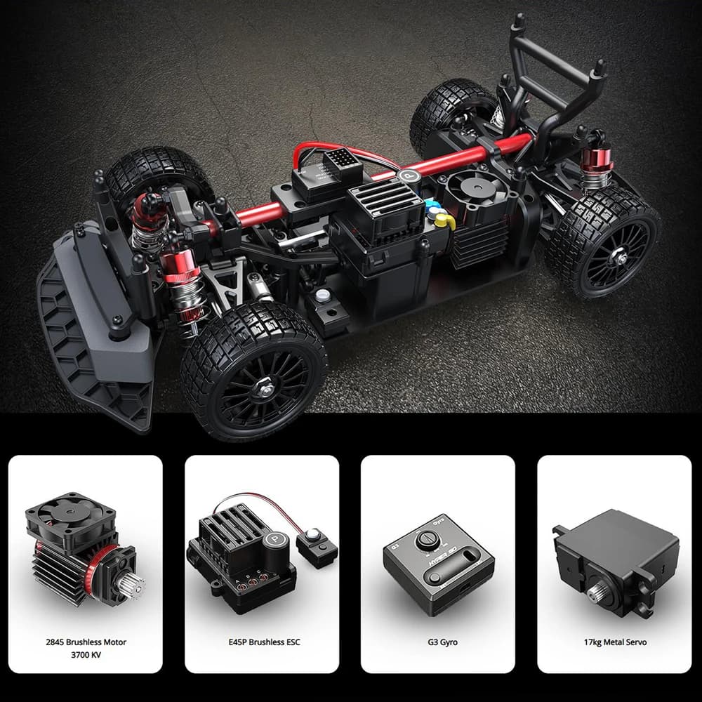 MJX RC Car HYPER GO MJX 14304 1/14 4WD 65km/h RC Offroad 4x4 Brushless 2.4G Remote Control Car High Speed Off-road Hobby RC Toys