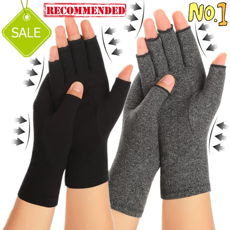 2/1Pair Compression arthritis Gloves Wrist Support Joint Pain Relief Hand Tutor Woman Man Pneumatic Compression Gloves
