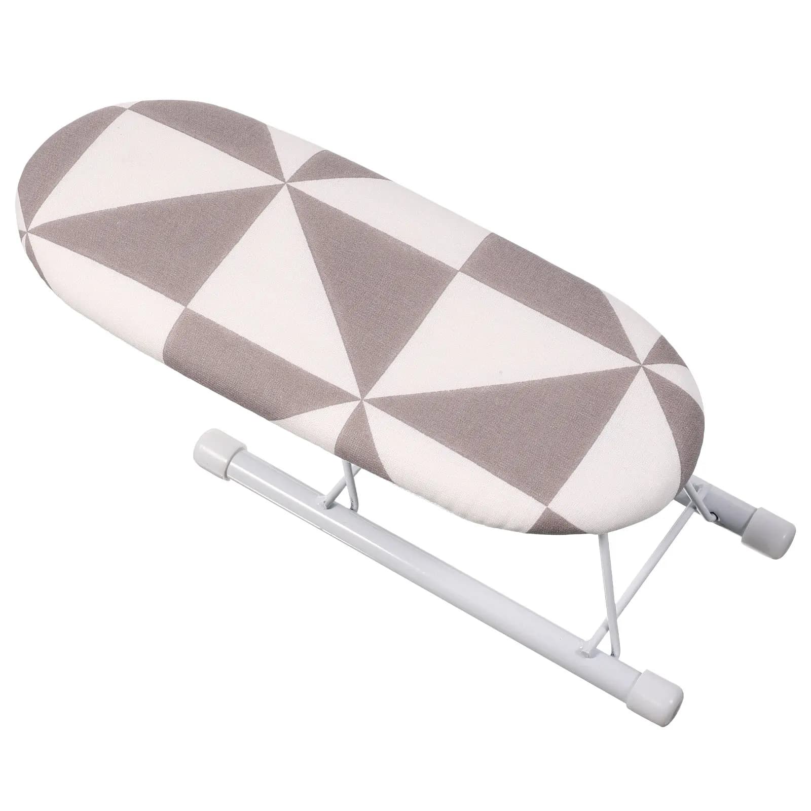 Mini Asse da Stiro 26x11x8cm, Accessori, Design a Griglia alla Moda, Piccolo Appendiabiti Pieghevole, per Casa e Viaggio, Regalo, Design Compatto, Lungo