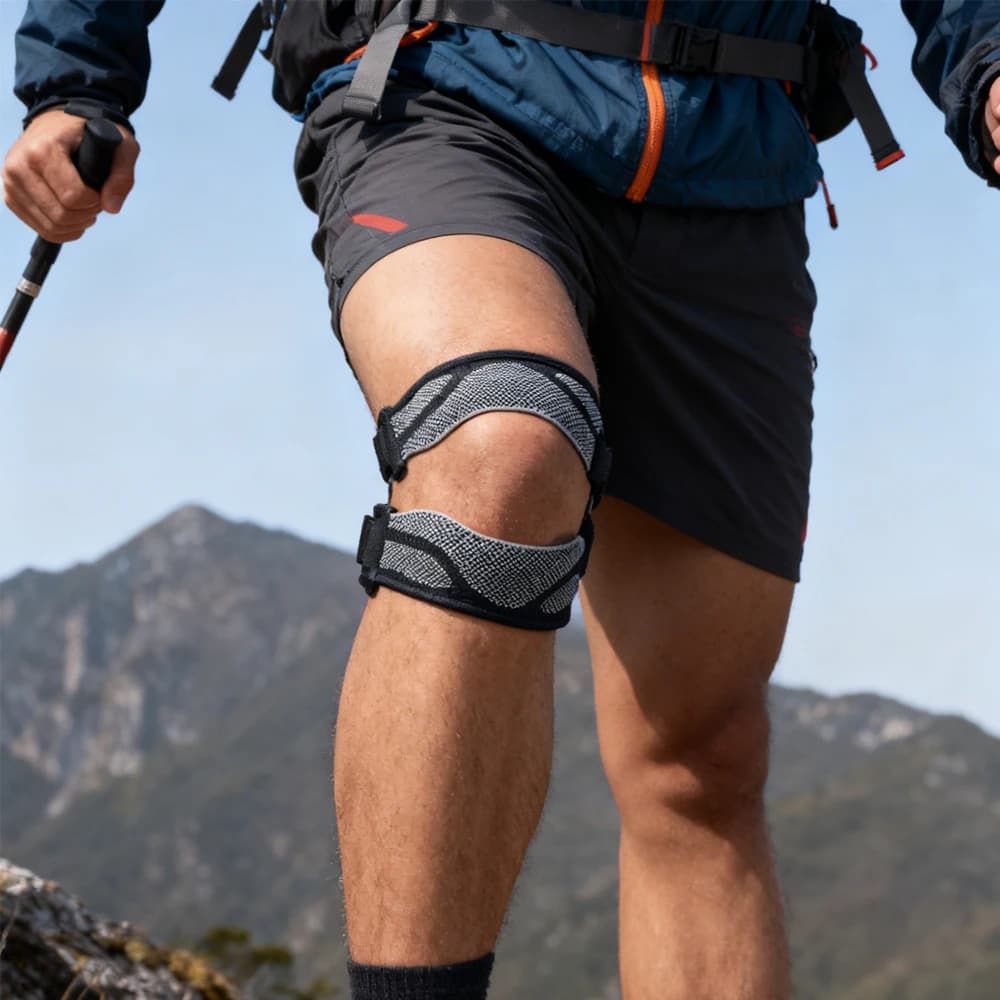 Supporto per Tendine Rotulee con Cuscinetti in Gel, Ginocchiera per Uomo e Donna, per Lesioni al Menisco, Sollievo dal Dolore al Ginocchio, Artrite