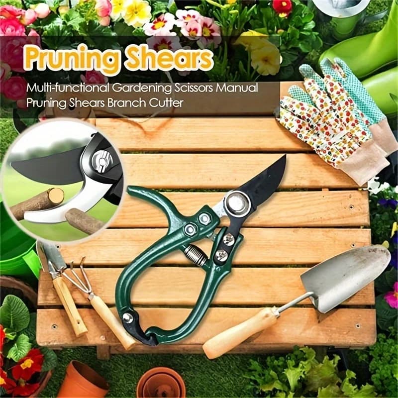 1pc Branch Pruning Scissors, Garden Pruning Scissors, Warehouse Cleaning, Household Labor-saving
